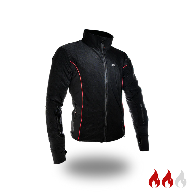 Veste chauffante moto keis hotsell