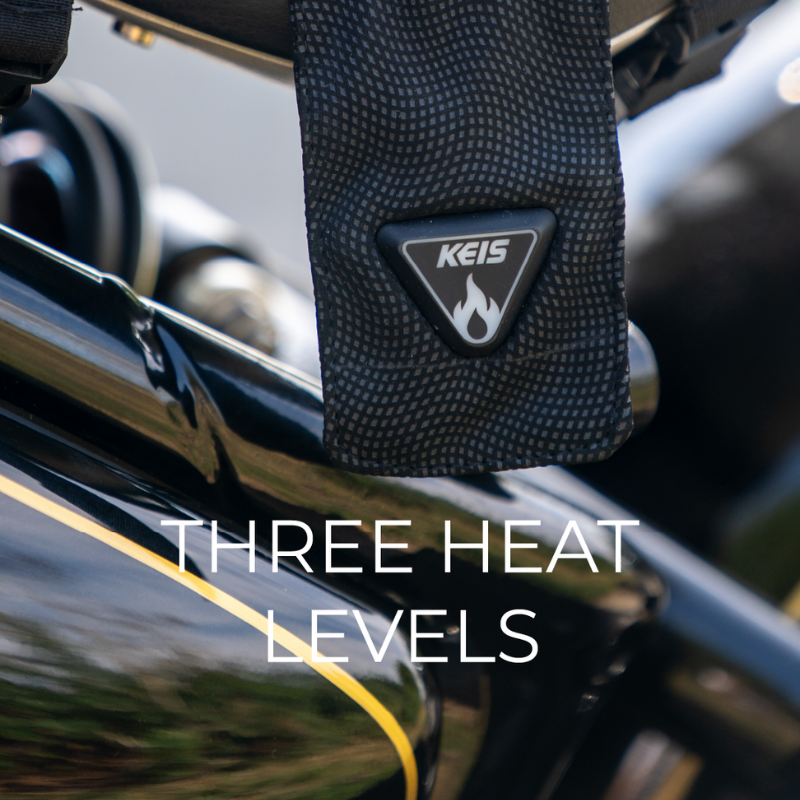 Beheizbare Motorradsitzkissen Adventure